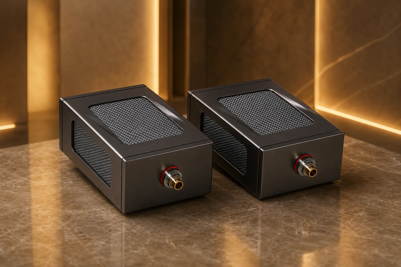 Стереокомплект Audio Signal Processor — два модуля рядом